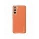 Dux Ducis Yolo elegant skal tillverkat av ekologiskt läder för Samsung Galaxy S22 + (S22 Plus) orange