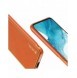 Dux Ducis Yolo elegant skal tillverkat av ekologiskt läder för Samsung Galaxy S22 + (S22 Plus) orange