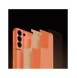 Dux Ducis Yolo elegant skal tillverkat av ekologiskt läder för Samsung Galaxy S22 + (S22 Plus) orange