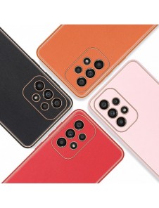 Elegant skal tillverkat av konstläder för Samsung Galaxy A33 5G röd. Dux Ducis Yolo
