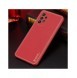 Elegant skal tillverkat av konstläder för Samsung Galaxy A33 5G röd. Dux Ducis Yolo