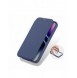 iPhone 15 Pro Magnetic MagSafe Flip Fodral Dux Ducis Skin X Pro - Blå