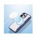 iPhone 15 Pro Magnetic MagSafe Flip Fodral Dux Ducis Skin X Pro - Blå