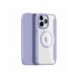 iPhone 15 Pro Magnetic MagSafe Flip Fodral Dux Ducis Skin X Pro - Lila