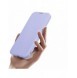 iPhone 15 Pro Magnetic MagSafe Flip Fodral Dux Ducis Skin X Pro - Lila