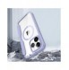 iPhone 15 Pro Magnetic MagSafe Flip Fodral Dux Ducis Skin X Pro - Lila