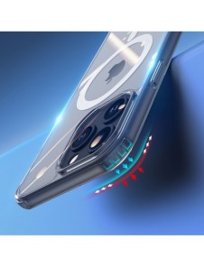 iPhone 15 Pro Max Fodral med MagSafe Dux Ducis Clin - Genomskinlig