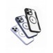 iPhone 15 Pro Max Magnetic MagSafe Flip Case Dux Ducis Skin X Pro - Lila