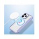iPhone 15 Pro Max Magnetic MagSafe Flip Case Dux Ducis Skin X Pro - Lila