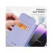 iPhone 15 Pro Max Magnetic MagSafe Flip Case Dux Ducis Skin X Pro - Lila