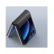 Läder plånboksfodral till Motorola Razr 40 Ultra Dux Ducis Bril - svart