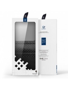Läder plånboksfodral till Motorola Razr 40 Ultra Dux Ducis Bril - svart
