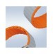 Magnetisk Apple Watch SE, 9, 8, 7, 6, 5, 4, 3, 2, 1 (41, 40, 38 mm) Dux Ducis-rem (LD-version) - grå-orange