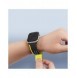 Magnetisk Apple Watch Ultra, SE, 9, 8, 7, 6, 5, 4, 3, 2, 1 (49, 45, 44, 42 mm) Dux Ducis-rem (LD-version) - svart och gul
