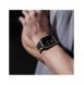 Magnetisk Apple Watch Ultra, SE, 9, 8, 7, 6, 5, 4, 3, 2, 1 (49, 45, 44, 42 mm) Dux Ducis-rem (LD-version) - svart och gul