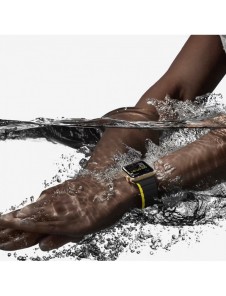 Magnetisk Apple Watch Ultra, SE, 9, 8, 7, 6, 5, 4, 3, 2, 1 (49, 45, 44, 42 mm) Dux Ducis-rem (LD-version) - svart och gul