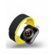 Magnetisk Apple Watch Ultra, SE, 9, 8, 7, 6, 5, 4, 3, 2, 1 (49, 45, 44, 42 mm) Dux Ducis-rem (LD-version) - svart och gul