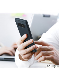 Din telefon skyddas av detta skydd från JollyFX.