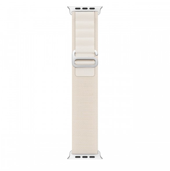 Sportspänne för Apple Watch 9 / 8 / 7 / 6 / SE / 5 / 4 / 3 / 2 / 1 (41, 40, 38 mm) Dux Ducis Strap GS Version - Vit