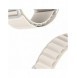 Sportspänne för Apple Watch 9 / 8 / 7 / 6 / SE / 5 / 4 / 3 / 2 / 1 (41, 40, 38 mm) Dux Ducis Strap GS Version - Vit