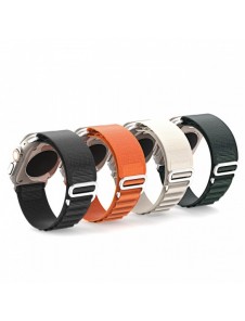 Sportspänne för Apple Watch 9/8/7/6/SE/5/4/3/2/1 (41, 40, 38 mm) Dux Ducis Strap GS Version - Svart
