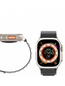 Sportspänne för Apple Watch 9/8/7/6/SE/5/4/3/2/1 (41, 40, 38 mm) Dux Ducis Strap GS Version - Svart