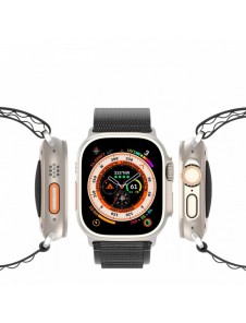 Sportspänne för Apple Watch Ultra / 9 / 8 / 7 / 6 / SE / 5 / 4 / 3 / 2 / 1 (42, 44, 45, 49 mm) Dux Ducis Strap GS Version - S