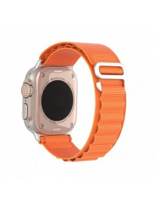 Sportrem med spänne för Apple Watch 9 / 8 / 7 / 6 / SE / 5 / 4 / 3 / 2 / 1 (41, 40, 38 mm) Dux Ducis Strap GS Version - orang