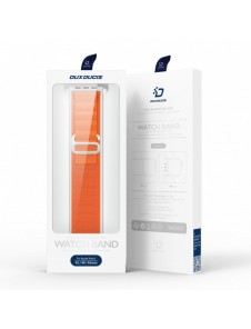 Sportrem med spänne för Apple Watch 9 / 8 / 7 / 6 / SE / 5 / 4 / 3 / 2 / 1 (41, 40, 38 mm) Dux Ducis Strap GS Version - orang