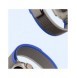 Sport kardborrband för Apple Watch 9 / 8 / 7 / 6 / SE / 5 / 4 / 3 / 2 / 1 (38, 40, 41 mm) Dux Ducis-rem YJ-version - blå-grå