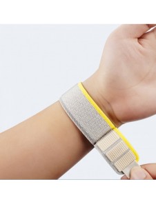 Sport kardborrband för Apple Watch 9 / 8 / 7 / 6 / SE / 5 / 4 / 3 / 2 / 1 (38, 40, 41 mm) Dux Ducis Strap YJ Version - gul-be