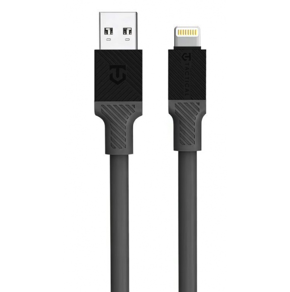 Tactical Fat Man-kabel USB-A/Lightning 1m Grå