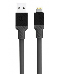 Tactical Fat Man-kabel USB-A/Lightning 1m Grå