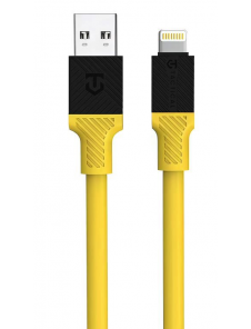Tactical Fat Man-kabel USB-A/Lightning 1m Gul