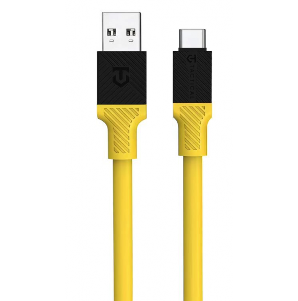 Tactical Fat Man-kabel USB-A/USB-C 1m Gul