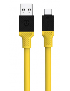 Tactical Fat Man-kabel USB-A/USB-C 1m Gul