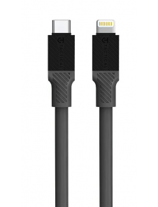 Tactical Fat Man-kabel USB-C/Lightning 1m Grå