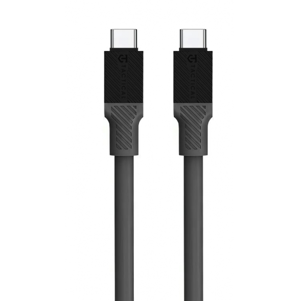 Tactical Fat Man-kabel USB-C/USB-C 1m Grå