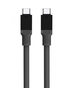 Tactical Fat Man-kabel USB-C/USB-C 1m Grå