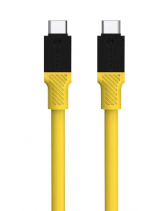 Tactical Fat Man-kabel USB-C/USB-C 1m Gul