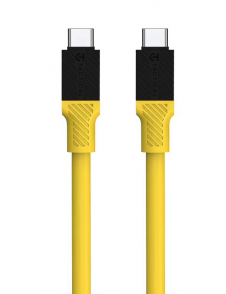 Tactical Fat Man-kabel USB-C/USB-C 1m Gul