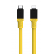 Tactical Fat Man-kabel USB-C/USB-C 1m Gul