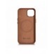 iCarer Case Läderfodral Skal för iPhone 14 Plus Brown (MagSafe-kompatibel)