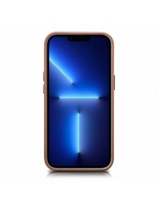 iCarer Case Läderfodral skal för iPhone 14 Pro Max Brown (WMI14220708-BN) (MagSafe-kompatibel)
