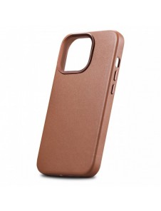 iCarer Case Läderfodral skal för iPhone 14 Pro Max Brown (WMI14220708-BN) (MagSafe-kompatibel)