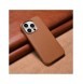iCarer Case Läderfodral skal för iPhone 14 Pro Max Brown (WMI14220708-BN) (MagSafe-kompatibel)