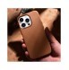 iCarer Case Läderfodral skal för iPhone 14 Pro Max Brown (WMI14220708-BN) (MagSafe-kompatibel)