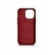 iCarer Case Läderfodral skal för iPhone 14 Pro Red (WMI14220706-RD) (MagSafe-kompatibel)