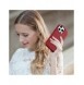 iCarer Case Läderfodral skal för iPhone 14 Pro Red (WMI14220706-RD) (MagSafe-kompatibel)