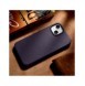 iCarer Case Läderfodral för iPhone 14 Plus mörklila (MagSafe-kompatibel)